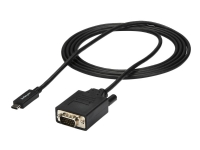 StarTech.com USB-C auf VGA Adapterkabel - 2m - 1920x1200 - Schwarz, 2 m, USB Typ-C, VGA (D-Sub), Männlich, Männlich, Gerade von StarTech.com