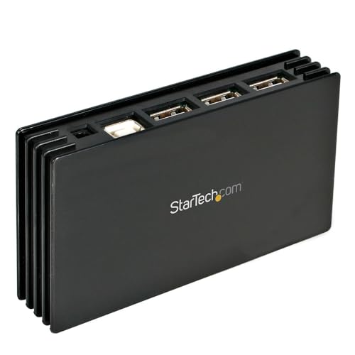 StarTech.com USB-Hub (7 Ports, USB 2.0) Schwarz von StarTech.com