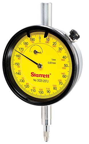 Starrett 3025-257J Messuhrbereich: 1 mm, Messbereich: 0 - 200 von Starrett