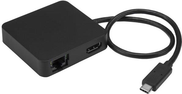 StarTech .com USB-C Multiport Adapter - USB Typ C auf 4K HDMI / USB 3.0 / Gigabit Ethernet - Powered USB Hub - USB-C zu USB Adapter - externer Videoadapter - Schwarz Dieser USB-C-Multiport-Adapter kombiniert die Funktionen von drei einzelnen HDMI-Adaptern, einem USB-C-Videoadapter, einem USB-C-zu-USB-3.0-Adapter und einem Gigabit Ethernet-Adapter in einer tragbaren Dockingstation für Ihren Laptop. Schließen Sie ein 4K (DKT30CHD) StarTech .com USB-C Multiport Adapter - USB Typ C auf 4K HDMI / USB 3.0 / Gigabit Ethernet - Powered USB Hub - USB-C zu USB Adapter - externer Videoadapter - Schwarz Dieser USB-C-Multiport-Adapter kombiniert die Funktionen von drei einzelnen HDMI-Adaptern, einem USB-C-Videoadapter, einem USB-C-zu-USB-3.0-Adapter und einem Gigabit Ethernet-Adapter in einer tragbaren Dockingstation für Ihren Laptop. Schließen Sie ein 4K (DKT30CHD) von Startech