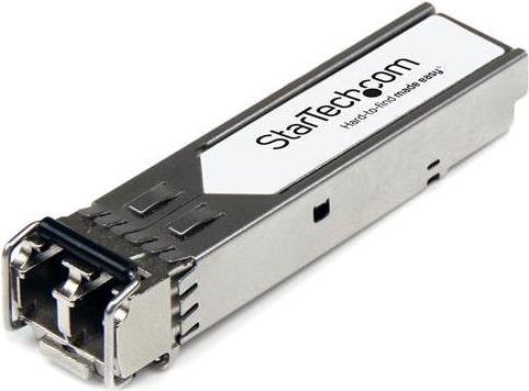 StarTech.com 10G-SFPP-SR-ST Transceiver Modul (SFP+ Module, 10GBase-SR Brocade kompatibel, Glasfaser, 850nm, LC Multimode mit DDM) - SFP+-Transceiver-Modul (gleichwertig mit: Brocade 10G-SFPP-SR) - 10 GigE - 10GBase-SR - LC Multi-Mode - 850 nm (10G-SFPP-SR-ST) von Startech