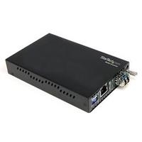 StarTech.com Gigabit Ethernet Single Mode LWL / Glasfaser LC Medienkonverter 40 km - Medienkonverter - 1000Base-LX, 1000Base-SX, 1000Base-T - RJ-45 / LC-Monomode - 1310 nm (ET1000S40LC2) von Startech