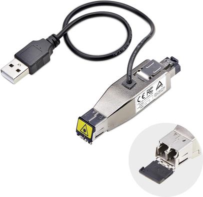 StarTech.com Gigabit Fiber to RJ45 Ethernet Media Converter, Micro Mini - Medienkonverter - 1GbE - 1000Base-T, 1000Base-LX - RJ-45 / LC Single-Mode / LC Multi-Mode - bis zu 10 km - 1310 nm - TAA-konform (D01ML55U-FIBER-MEDIA) StarTech.com Gigabit Fiber to RJ45 Ethernet Media Converter, Micro Mini - Medienkonverter - 1GbE - 1000Base-T, 1000Base-LX - RJ-45 / LC Single-Mode / LC Multi-Mode - bis zu 10 km - 1310 nm - TAA-konform (D01ML55U-FIBER-MEDIA) von Startech