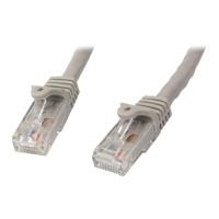 StarTech.com Gigabit Snagless RJ45 UTP Cat6 Patch Cable Cord - Patch-Kabel - RJ-45 (M) - RJ-45 (M) - 50cm - UTP - CAT 6 - glatt - Grau (N6PATC50CMGR) von Startech