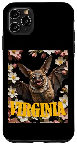 Hülle für iPhone 11 Pro Max Aus Liebe zu Virginia von State Mammals Flowers and Bird Gifts & Tees taiche