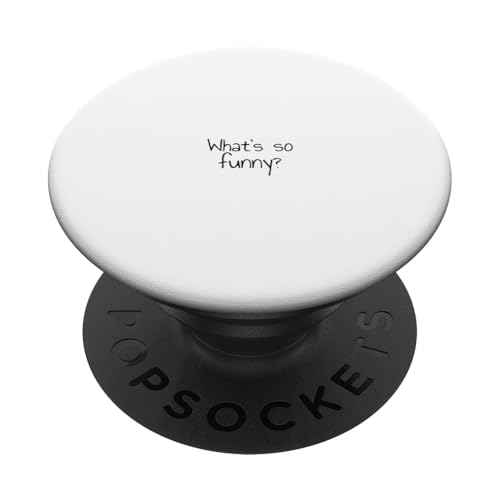 Was ist so lustig? PopSockets Klebender PopGrip von Statement Blend