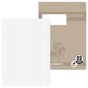 Staufen® Schulheft Premium Lineatur 23 rautiert DIN A4 ohne Rand, 16 Blatt von Staufen®