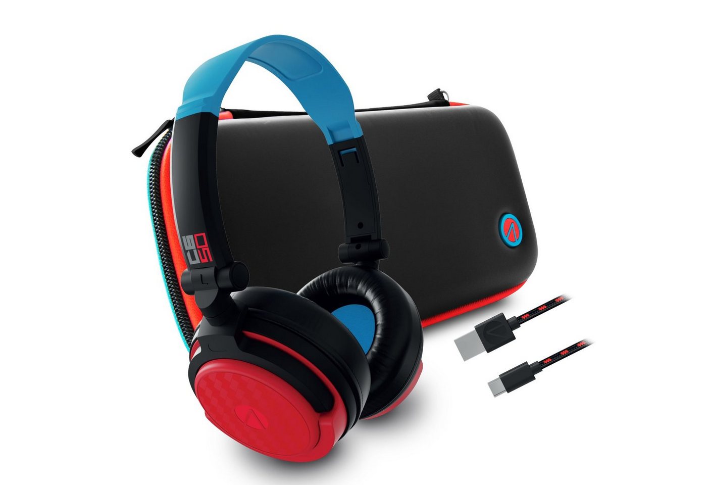 Stealth Switch Premium Travel Kit (C6-50 Headset, Tasche, 2m USB-C Kabel) Zubehör Nintendo von Stealth