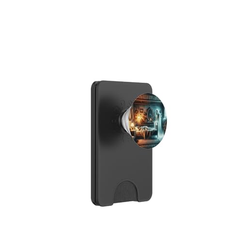 Fantasy Kinderzimmer Ghost PopSockets PopWallet für MagSafe von Steampunk Cool Vintage Creations