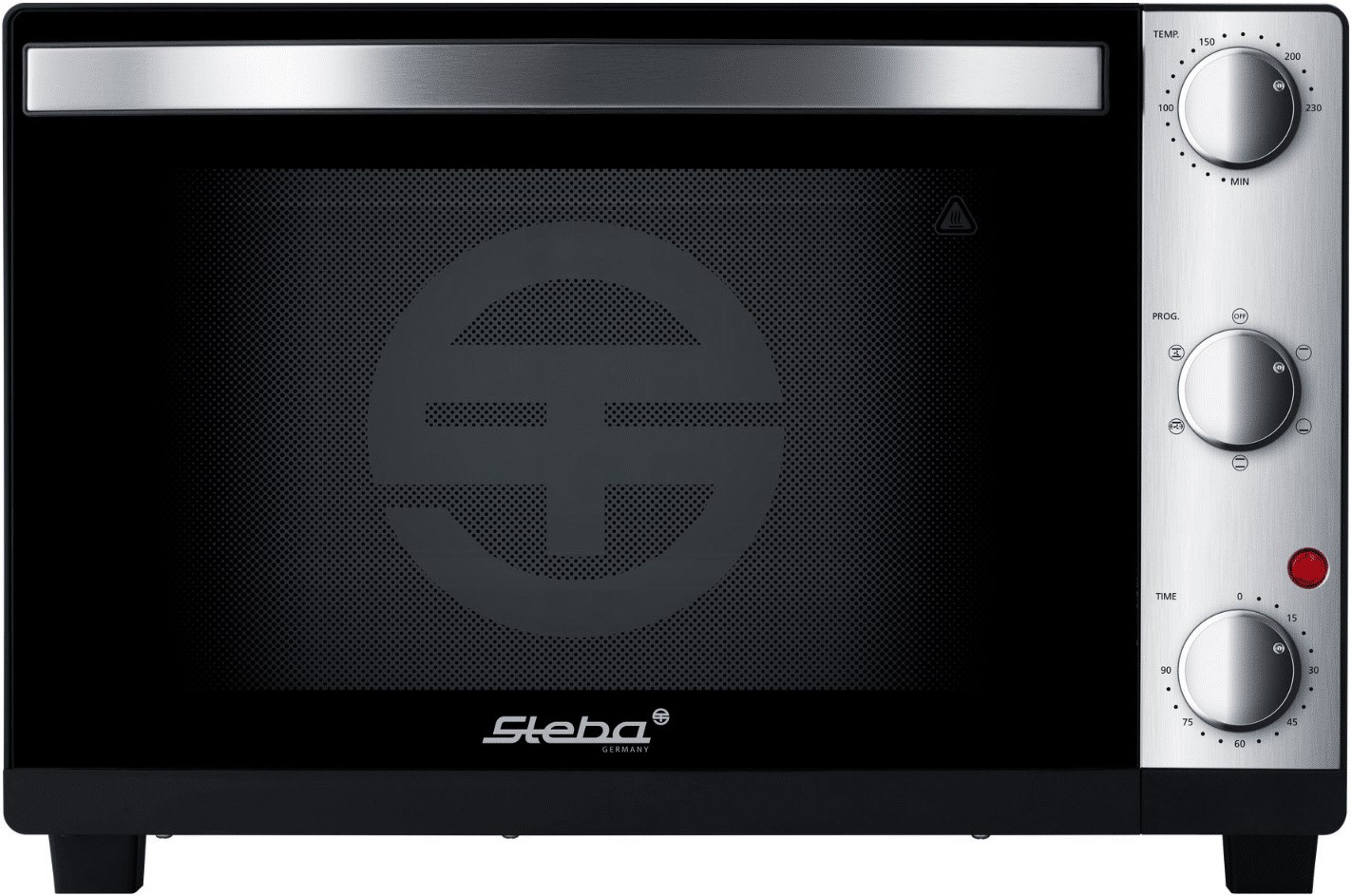 KB 324 Steel Deluxe Mini-Backofen edelstahl von Steba