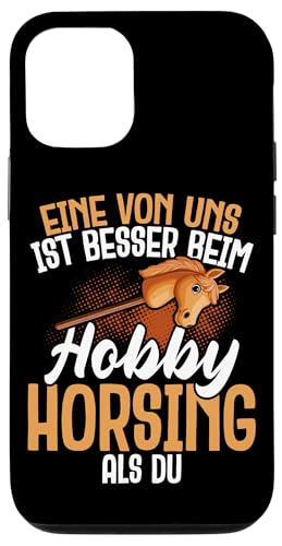 Hobby Horsing Steckenpferd Horse Pferde Reiten Mädchen Hülle für iPhone 12/12 Pro von Steckenpferd Hobby Horse Zubehör Dressur Springen