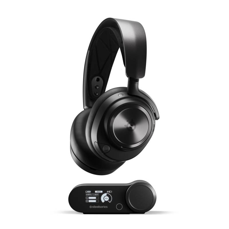 SteelSeries Gaming Headset Arctis Nova Pro Wireless X für Xbox Multi-System Gaming-Headset mit wechselbarem Akku (Infinity Power System) und Active No von SteelSeries