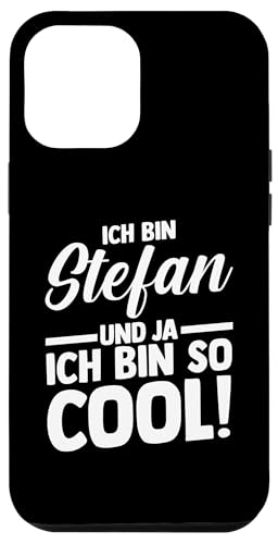 Hülle für iPhone 15 Plus Vorname Stefan von Stefan Geschenk