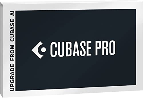 Steinberg Cubase Pro 12 Upgrade für Cubase AI 12, Audio-MIDI-Sequenzer für Studioanwendungen oder Homerecording (Workflow & Performance optimiert, Features: MIDI Remote Integration, FX Modulator uvm.) von Steinberg