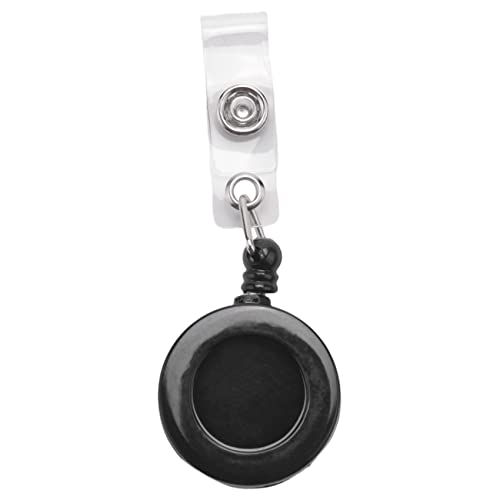 Steowsey 1 Stueck Abzeichenhalter Einziehbare Rolle YOYO Clip Kippschalter ID-Kartenschluessel schwarz Steowsey 1 Stueck Abzeichenhalter Einziehbare Rolle YOYO Clip Kippschalter ID-Kartenschluessel schwarz von Steowsey