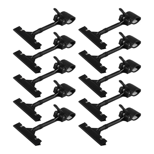 Steowsey 10 STÜCKE Verstellbarer Kunststoff Schild Halter, Clip-On Stil Doppelkopf Bildschirm Clips Rotierende Wiederverwendungs Schild Preis Schild für Speichern Steowsey 10 STÜCKE Verstellbarer Kunststoff Schild Halter, Clip-On Stil Doppelkopf Bildschirm Clips Rotierende Wiederverwendungs Schild Preis Schild für Speichern von Steowsey