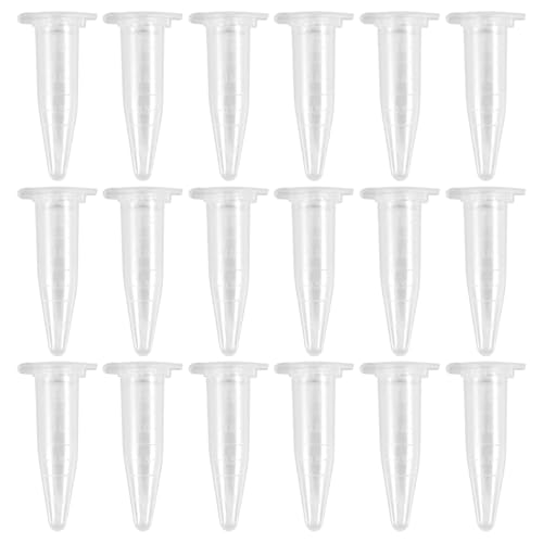 Steowsey 1000 Teilige Mini Zentrifugen RöHrchen 1,5 Ml Zentrifugen FläSchchen Aus Strahlendem Klarem Kunststoff mit Flacher Verschluss Kappe Steowsey 1000 Teilige Mini Zentrifugen RöHrchen 1,5 Ml Zentrifugen FläSchchen Aus Strahlendem Klarem Kunststoff mit Flacher Verschluss Kappe von Steowsey