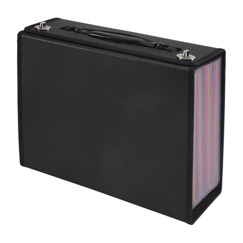 Steowsey 24 Erweiterbarer Dateiordner Akkordeon Datei Organizer, Dokumenten Eingangs Organizer Aus Kunststoff für Unternehmen, BüRo Steowsey 24 Erweiterbarer Dateiordner Akkordeon Datei Organizer, Dokumenten Eingangs Organizer Aus Kunststoff für Unternehmen, BüRo von Steowsey