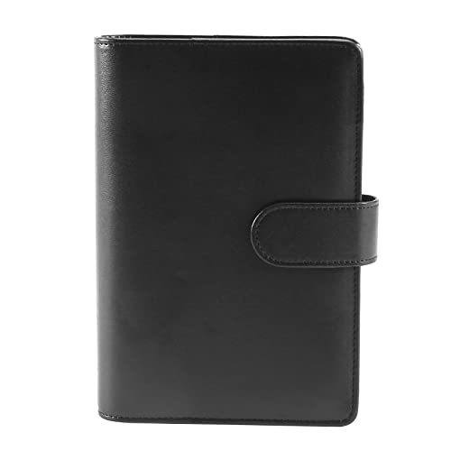 Steowsey 25 StüCk A6 PU Leder Budget Binder Set, Binder Abdeckung Personal Planner Binder für Geld Sparen Geld UmschläGe System Schwarz Steowsey 25 StüCk A6 PU Leder Budget Binder Set, Binder Abdeckung Personal Planner Binder für Geld Sparen Geld UmschläGe System Schwarz von Steowsey