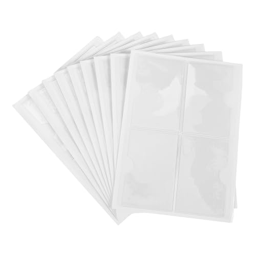 Steowsey 36 StüCk Selbstklebender Etiketten Karten Halter Kartei Halter 6X8,5Cm Durchsichtiger Plastik Karten Halter Selbstklebender Etiketten Halter Steowsey 36 StüCk Selbstklebender Etiketten Karten Halter Kartei Halter 6X8,5Cm Durchsichtiger Plastik Karten Halter Selbstklebender Etiketten Halter von Steowsey