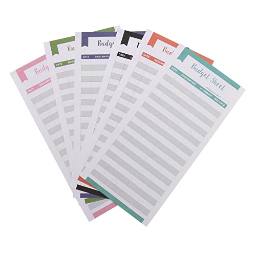 Steowsey 60 StüCk Aufwand Tracker BläTter Budget Tracker Paper Passform Budget UmschläGe Banknoten Umschlag Budget FüR PersöNliches Steowsey 60 StüCk Aufwand Tracker BläTter Budget Tracker Paper Passform Budget UmschläGe Banknoten Umschlag Budget FüR PersöNliches von Steowsey