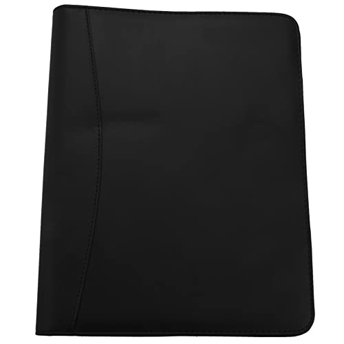 Steowsey A4-Leder-A4-Ordner mit 3 Ringen, Business-Ordner, Padfolio mit Notizblock für Interviews und GeschäFte Steowsey A4-Leder-A4-Ordner mit 3 Ringen, Business-Ordner, Padfolio mit Notizblock für Interviews und GeschäFte von Steowsey