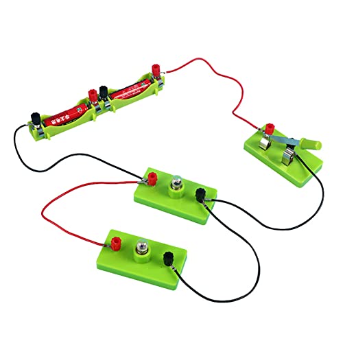 Steowsey DIY Circuit Electricity Learning Satz Physik Lernspielzeug für Kinder STEM Experiment, das Praktisches FäHigkeitsspielzeug Unterrichtet Steowsey DIY Circuit Electricity Learning Satz Physik Lernspielzeug für Kinder STEM Experiment, das Praktisches FäHigkeitsspielzeug Unterrichtet von Steowsey