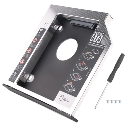 Steowsey Das Zweite HDD SSD Festplatten Laufwerk Wird Durch EIN T420 T430 T510 W530 Ersetzt. Der Eingebaute Optische CD/DVD-ROM Adapter Halter mit 2.5 12.7 mm Steowsey Das Zweite HDD SSD Festplatten Laufwerk Wird Durch EIN T420 T430 T510 W530 Ersetzt. Der Eingebaute Optische CD/DVD-ROM Adapter Halter mit 2.5 12.7 mm von Steowsey