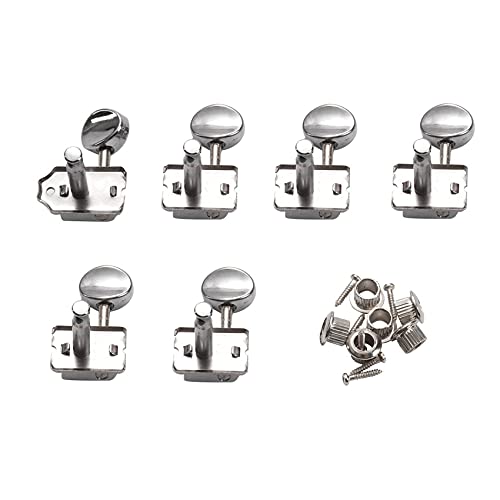 Steowsey Gitarren Mechaniken Tuner Chrom Locking String Tuning Key Pegs Tuner Set für Lp, Sg,Tl E-Gitarren Steowsey Gitarren Mechaniken Tuner Chrom Locking String Tuning Key Pegs Tuner Set für Lp, Sg,Tl E-Gitarren von Steowsey