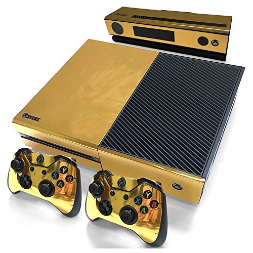 Steowsey Gold GläNzende Haut Aufkleber für Console Controller + Kinect Decal Vinyl Steowsey Gold GläNzende Haut Aufkleber für Console Controller + Kinect Decal Vinyl von Steowsey