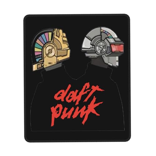 Punk Rock Band Mauspad, Computer-Mauspad, Büro, Zuhause, neuartig bedrucktes Schreibtischzubehör rutschfeste Gummiunterseite, Tastaturunterlage, Gaming-Mauspad 8.3 x 10.3 in von Stepgrais