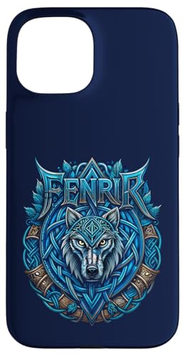 Keltischer Wikinger Fenrir Ragnarok Wolf Fantasy - nordische Fantasie Hülle für iPhone 15 von Steps To Valhalla - Norse Viking Wolf Fenrir