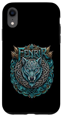 Odins Bane – Fenrir – The Unchained Norse Fantasy Beast Hülle für iPhone XR von Steps To Valhalla - Norse Viking Wolf Fenrir