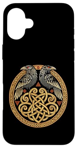 Nordische Knotenarbeit Hülle für iPhone 16 Plus von Steps To Valhalla with Odins Ravens Knotwork