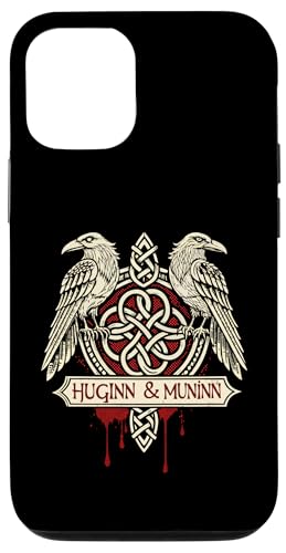 Huginn & Muninn Viking Ravens - Nordic Raven Hülle für iPhone 12/12 Pro von Steps To Valhalla with Odinss Ravens Knotwork