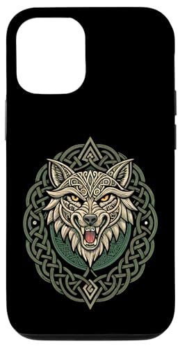 Skandinavischer Fenrir Wolf - Odins Wolf & nordische Mythologie Hülle für iPhone 12/12 Pro von Steps To Valhalla with Viking Wolf Fenrir Knotwork