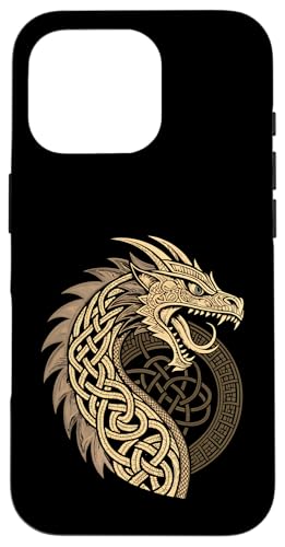 Jörmungandrs Zorndrache - Nordische Mythologie Schlange Hülle für iPhone 16 Pro von Steps To Valhalla