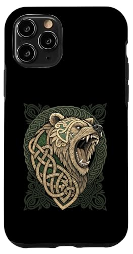 Norse Knotwork Berserker Spirit Bear - Nordic Viking Bear Hülle für iPhone 11 Pro von Steps To Valhalla