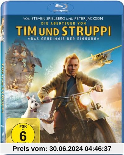 Die Abenteuer von Tim & Struppi - Das Geheimnis der Einhorn [Blu-ray] von Steven Spielberg