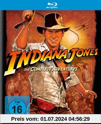 Indiana Jones The Complete Adventures [Blu-ray] von Steven Spielberg