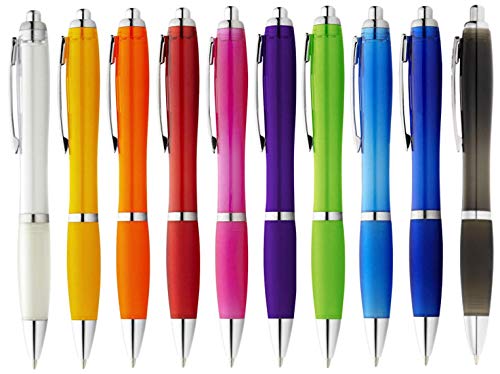 StillRich® hochwertiges Kugelschreiber Set | 50 Stück | Farbe grün | einfaches & weiches Schreiben | blauschreibender Kugelschreiber in verschiedenen Farben von StillRich
