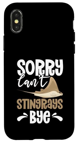 Hülle für iPhone X/XS Sting Ray Manta Ray Stingray Stingray von Stingray Gifts for Men Women Kids