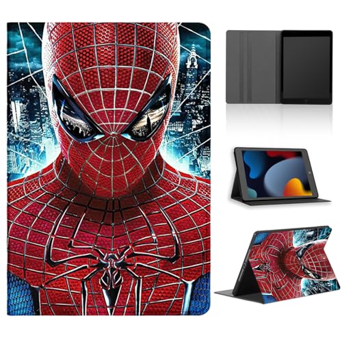 Tablet Hülle für Samsung Galaxy Tab A 10,1" 2019 SM-T510/T515, Cool Cartoon Anime Muster Schutzhülle PU Leder Flip TPU Silicone Cover Stoßfest Verstellbar Ständer Tablet Folio,01 von Stradvnaly