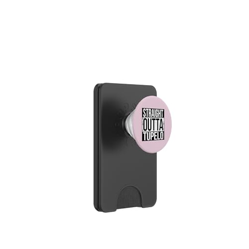 DIREKT AUS DEM TUPELO PopSockets PopWallet für MagSafe von Straight Outta Words