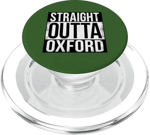 DIREKT AUS OXFORD PopSockets PopGrip für MagSafe von Straight Outta Words