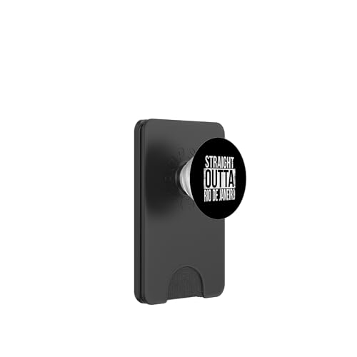 DIREKT AUS RIO DE JANEIRO PopSockets PopWallet für MagSafe von Straight Outta Words