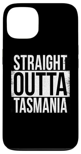 DIREKT AUS TASMANIEN Hülle für iPhone 13 von Straight Outta Words