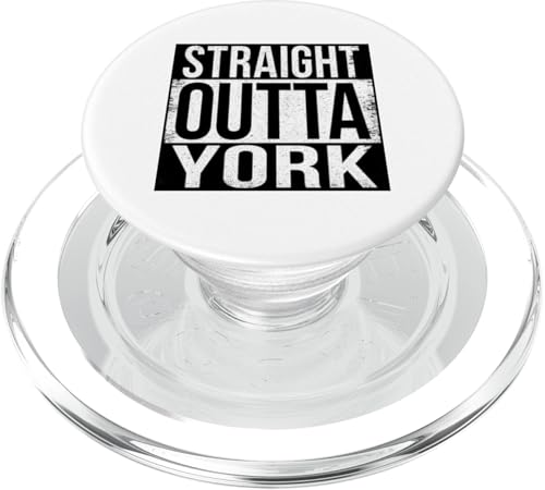 DIREKT AUS YORK PopSockets PopGrip für MagSafe von Straight Outta Words