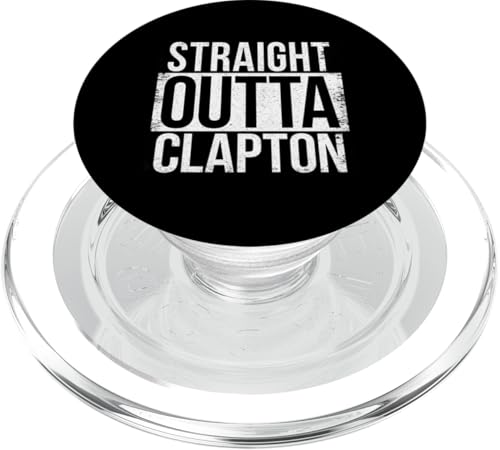 Gerade Außenklemme PopSockets PopGrip für MagSafe von Straight Outta Words