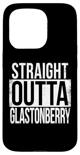 Hülle für iPhone 15 Pro DIREKT AUS GLASTONBERRY von Straight Outta Words